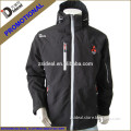 100%polyester waterproof hooded softshell jacket